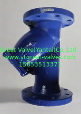 Cast Iron Y Strainer for Clear Water or Water-like Medium Filtration Requirements