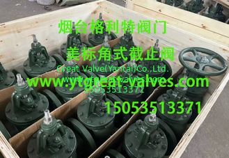 ANSI angle valve