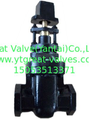 (ANSI) Cast Iron Gate Valve in screw thread