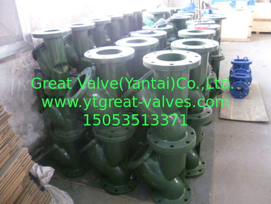 505-F ANSI Y STRIANER FLANGED ENDS