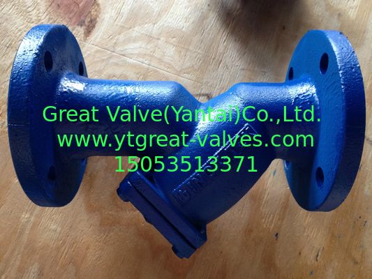 505-F ANSI CAST IRON Y STRIANER FLANGED ENDS