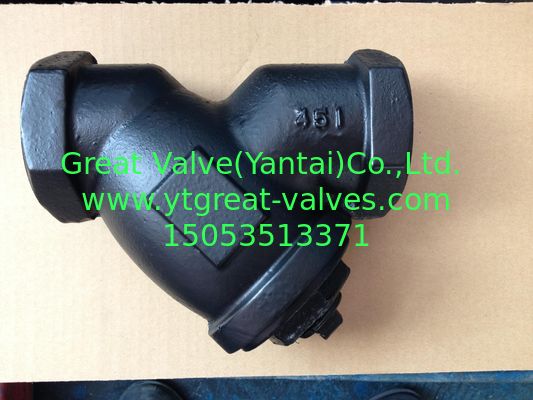 527-F ANSI NPT CAST IRON Y STRIANER THREADED ENDS