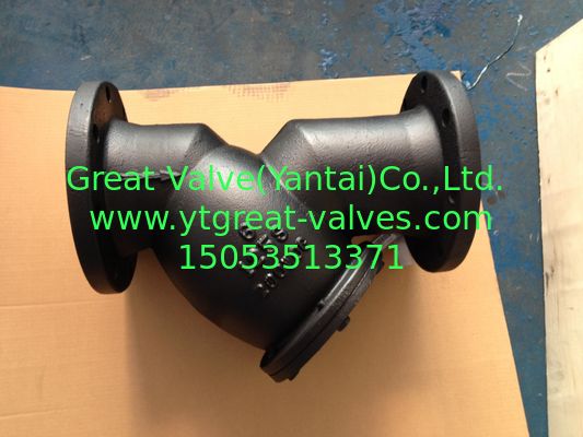 505-F ANSI CAST IRON Y STRIANER FLANGED ENDS