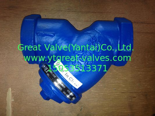 527-F ANSI NPT CAST IRON Y STRIANER THREADED ENDS