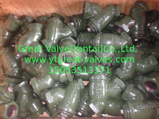 527-F ANSI NPT CAST IRON Y STRIANER THREADED ENDS
