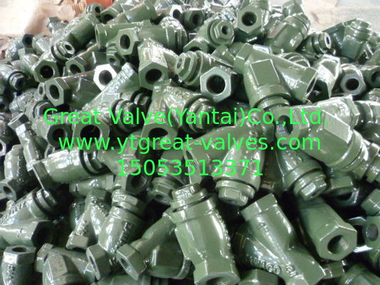 527-F ANSI NPT CAST IRON Y STRIANER THREADED ENDS