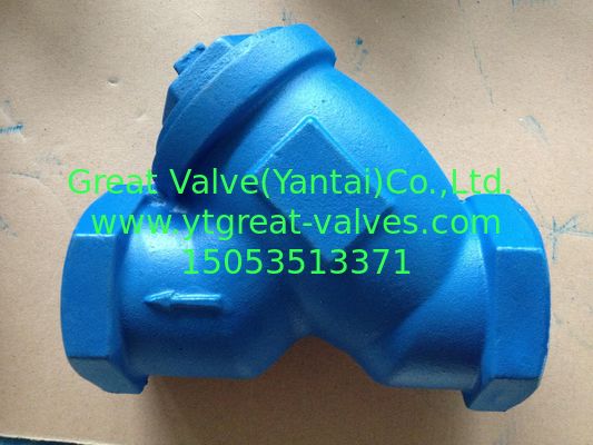527-F ANSI NPT CAST IRON Y STRIANER THREADED ENDS