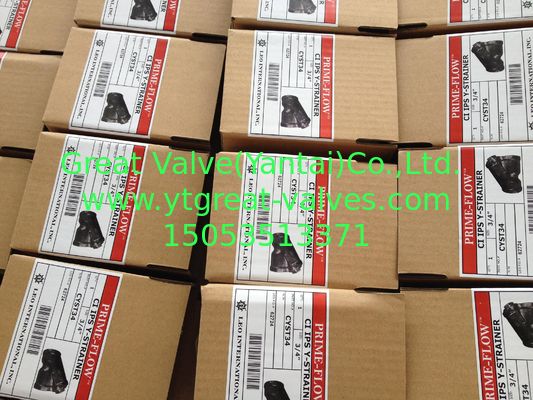 527-F ANSI NPT CAST IRON Y STRIANER THREADED ENDS