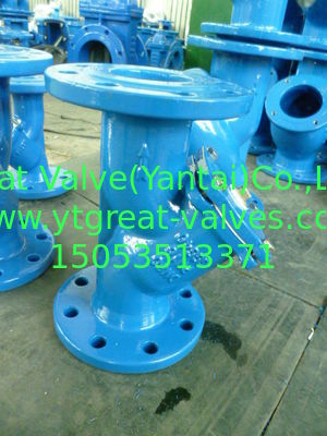 DIN Y STRAINER FLANGED ENDS