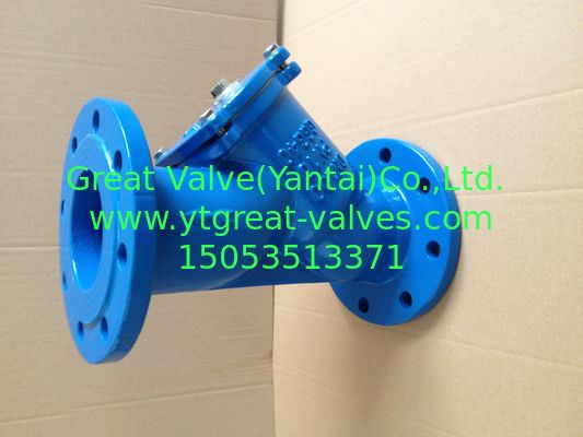 805-F DIN DUCTILE IRON Y STRAINER FLANGED ENDS