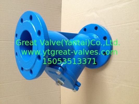 805-F DIN DUCTILE IRON Y STRAINER FLANGED ENDS