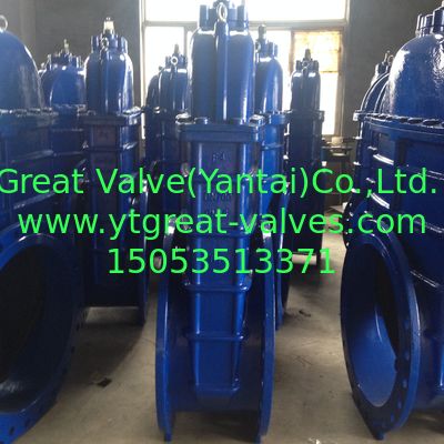 (DIN) Ductile Iron Resilient Gate Valve NRS-F4