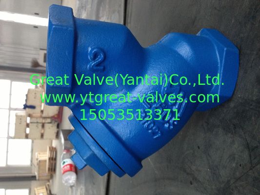527-F ANSI CAST IRON Y STRIANER THREADED ENDS