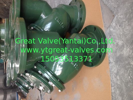 505-F ANSI Y STRIANER FLANGED ENDS
