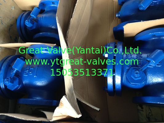 503-F ANSI CAST IRON CHECK VALVE flanged ends WITH HAMMER