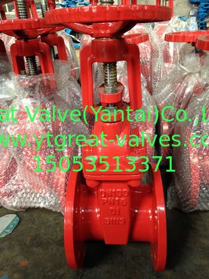 (ANSI) Cast Iron Gate Valve Flanged Ends