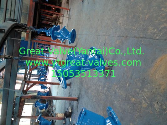 DIN Y STRAINER FLANGED ENDS