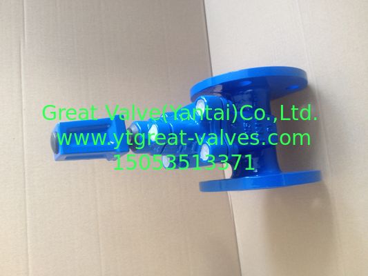(DIN) Cast Iron Resilient Gate Valve nor-rising stem