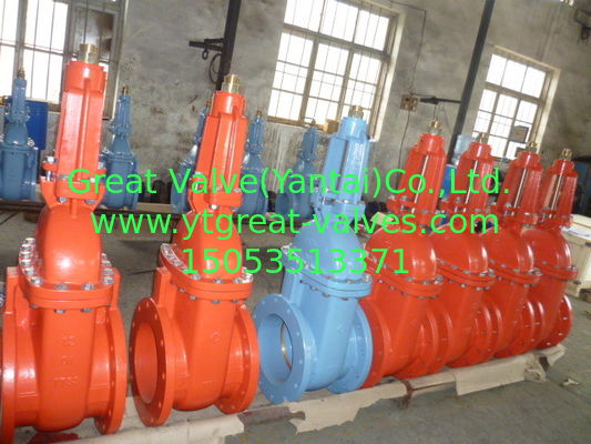 (ANSI) Cast Iron Gate Valve O&Y flanged ends