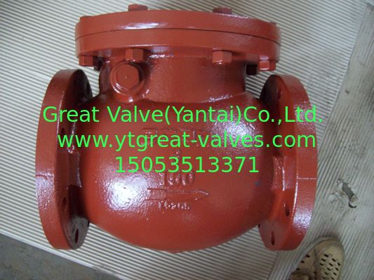ANSI swing check valve flanged ends