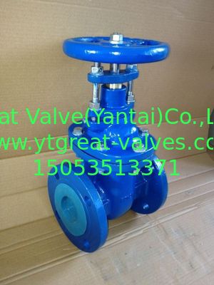 BS metal gate valve NRS
