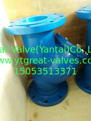 ANSI CAST IRON Y STRAINER FLANGED ENDS