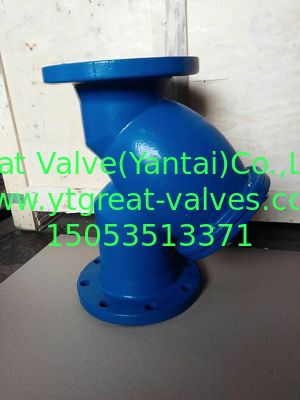 ANSI CAST IRON Y STRAINER FLANGED ENDS