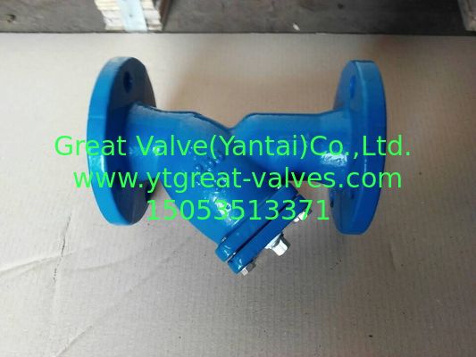 ANSI CAST IRON Y STRAINER FLANGED ENDS