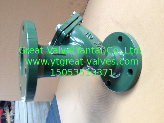 ANSI CAST IRON Y STRAINER FLANGED ENDS