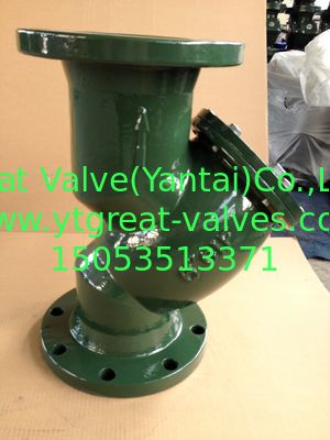 ANSI CAST IRON Y STRAINER FLANGED ENDS