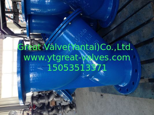 DIN Y strainer Flanged ends