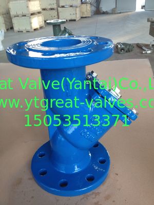 DIN Y strainer Flanged ends