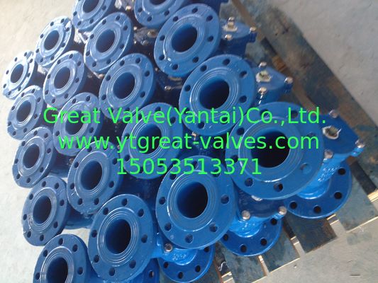 DIN Y strainer Flanged ends