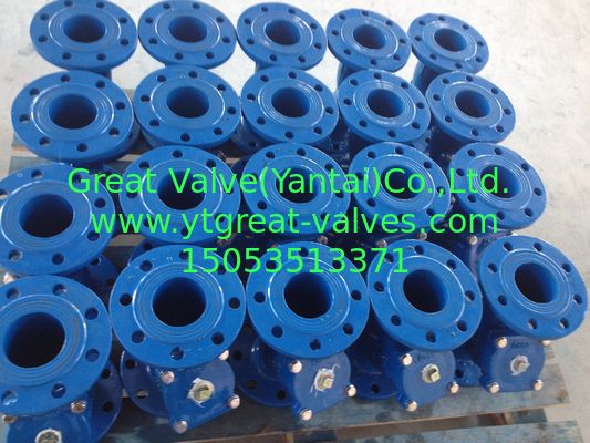 DIN Y strainer Flanged ends