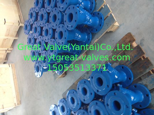 DIN Y strainer Flanged ends