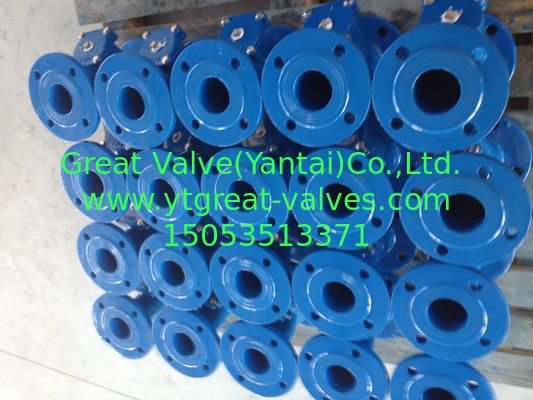 DIN Y strainer Flanged ends