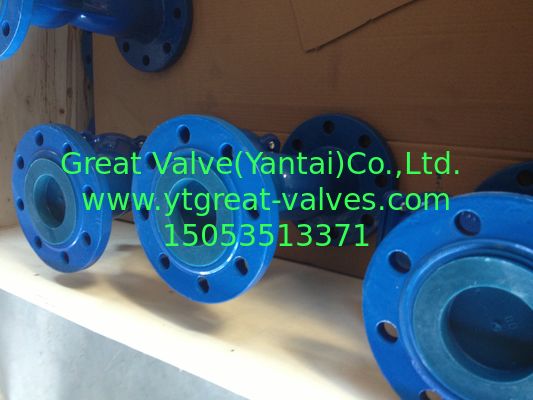 DIN Y strainer Flanged ends