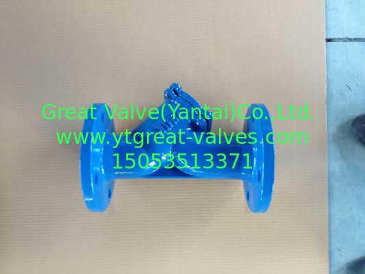 DIN Y strainer Flanged ends