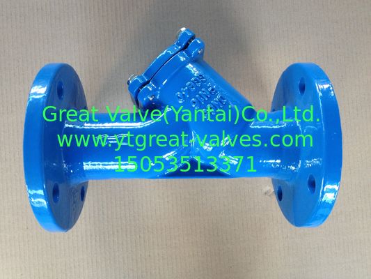 DIN Y strainer Flanged ends