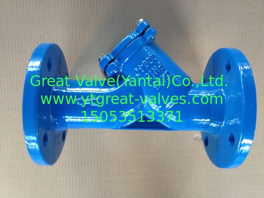 DIN Y strainer Flanged ends