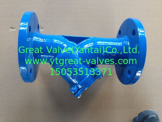 DIN Y strainer Flanged ends