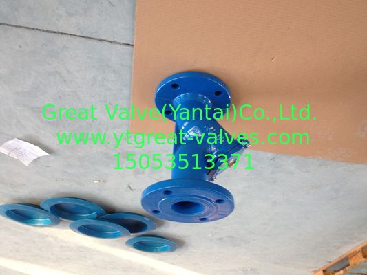 DIN Y strainer Flanged ends