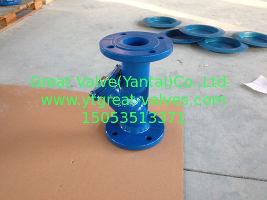DIN Y strainer Flanged ends