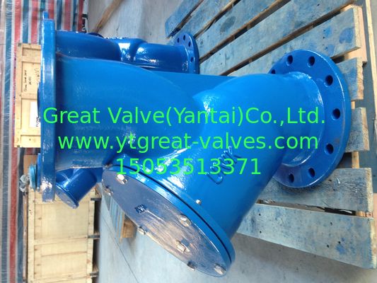 DIN Y strainer Flanged ends