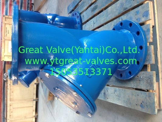 DIN Y strainer Flanged ends