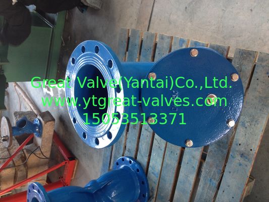 DIN Y strainer Flanged ends