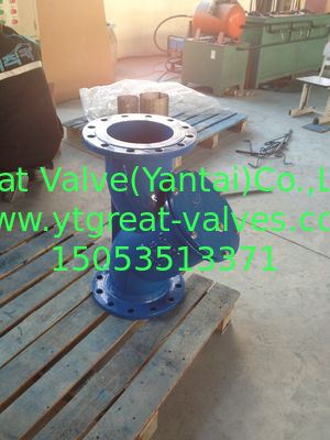 DIN Y strainer Flanged ends