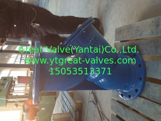 DIN Y strainer Flanged ends