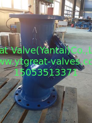 DIN Y strainer Flanged ends