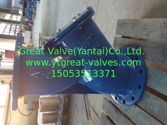 DIN Y strainer Flanged ends
